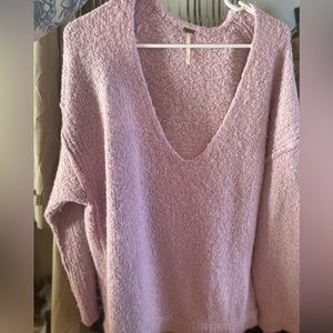 Oversized free people sweater size small